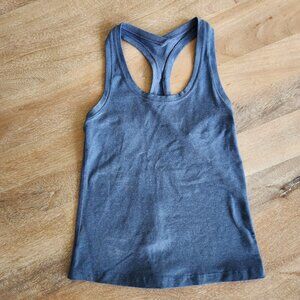 Lululemon Blue Racerback Tank Top